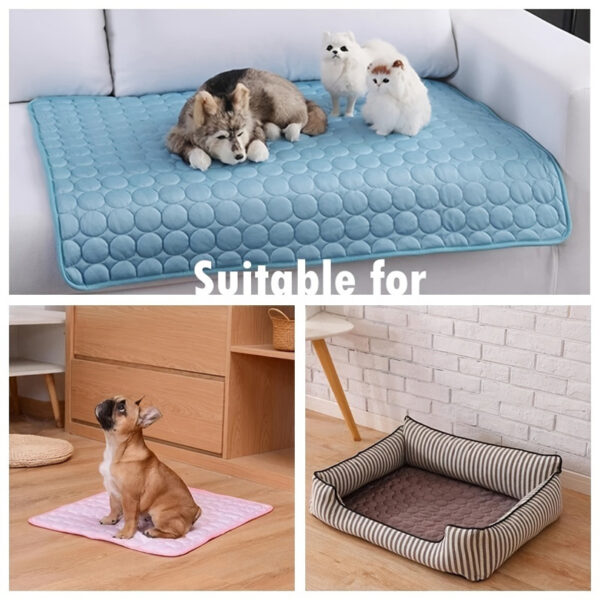 Dog Cooling Mat Summer Pets Cold Bed Extra Large For Small Big Dogs Pet Accessories Cat Durable Blanket Sofa Cat Ice Pad Blanket Pet Products - Image 10