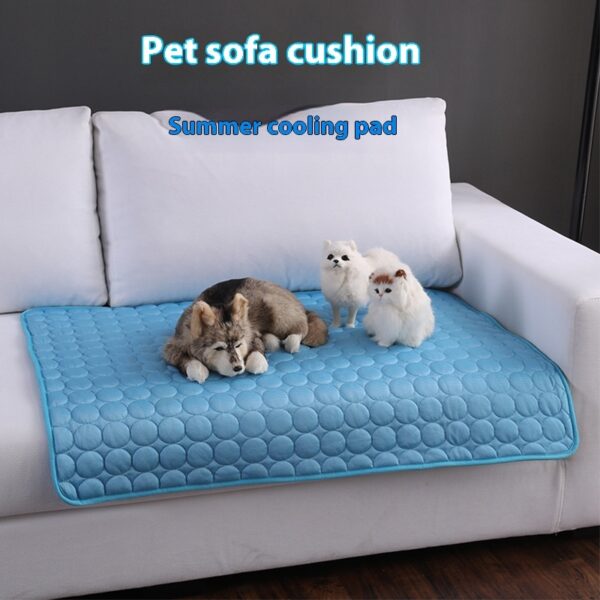 Dog Cooling Mat Summer Pets Cold Bed Extra Large For Small Big Dogs Pet Accessories Cat Durable Blanket Sofa Cat Ice Pad Blanket Pet Products - Image 9